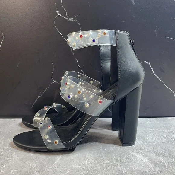 Liliana Heels Black Size 9m - Picture 3 of 10